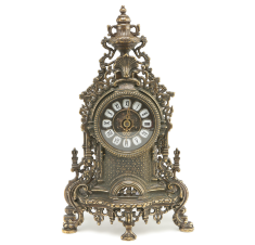 Каминные часы "Версаль" 42см (латунь, антик) Италия