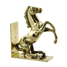 Подставка-держатель для книг &quot;Лошадь&quot; 17х15см (латунь, золото) Италия