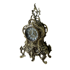 Часы каминные &quot;Бэлла&quot; 35x19x9см (бронза, антик) Португалия