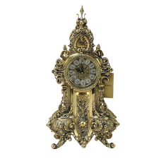 Часы каминные &quot;Арте Нова&quot; 42х22х12см (бронза, золото) Португалия