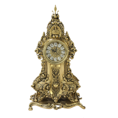 Часы каминные &quot;Арте&quot; 42х22х12см (бронза, золото) Португалия