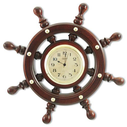 Часы деревянные "Барс"