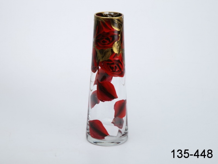 Ваза для цветов "Красные розы", 135-448