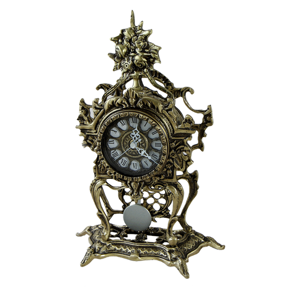 Часы бронзовые "Нептун" (Португалия) античная бронза