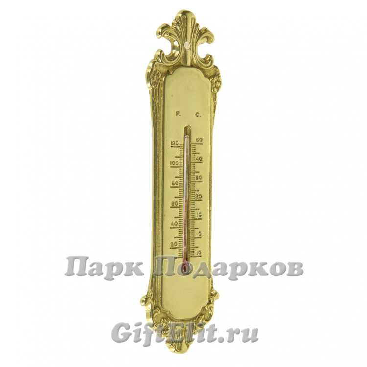 Термометр настенный "Вальтер" (золото)